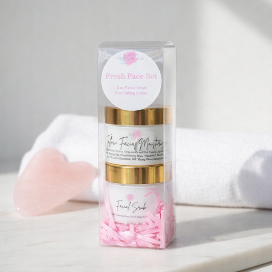 Fresh Face Gift Set – Tallow Lotion & Scrub for Healthy Skin