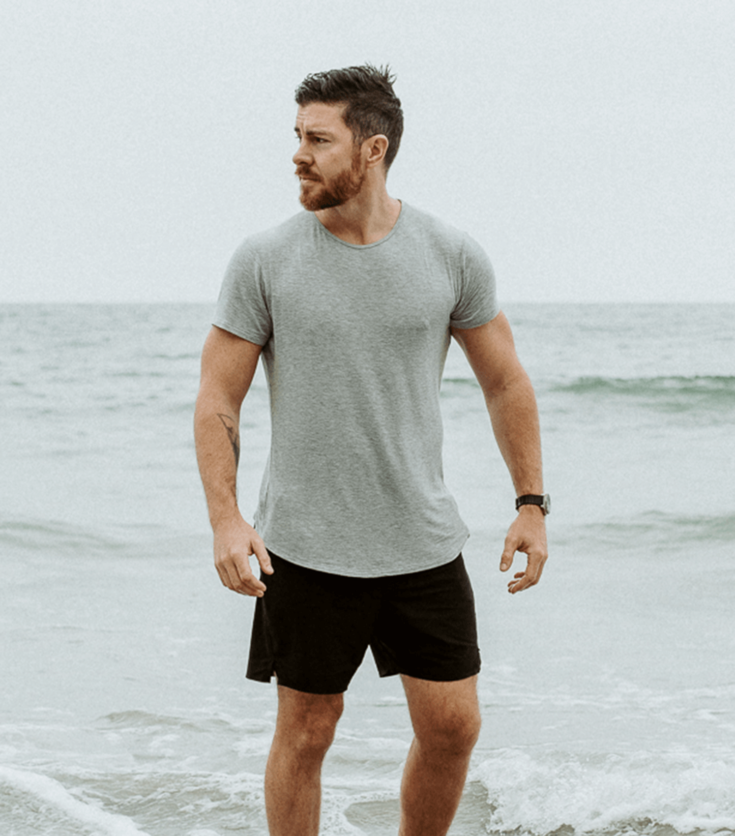 Bamboo Swift Curve-Hem T-Shirt