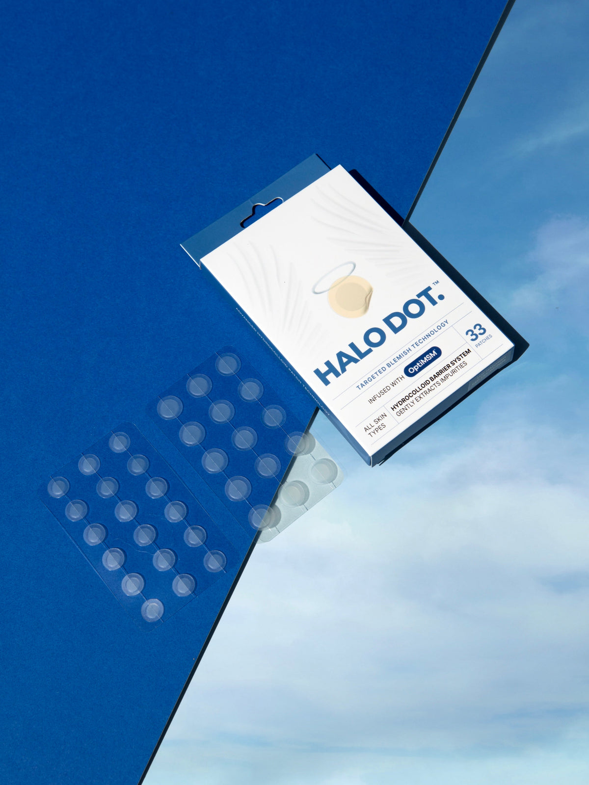 HALO DOT™ Advanced Hydrocolloid Pimple Patches