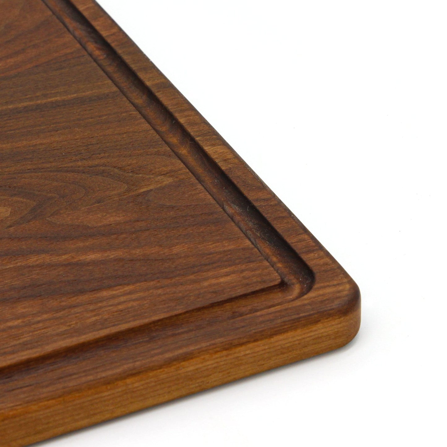 Large Wood Cutting Board With Juice Groove 18x12 Inches, Wood Cheese Board, Wooden Chopping Board, Wooden Cutting Board Made in the USA