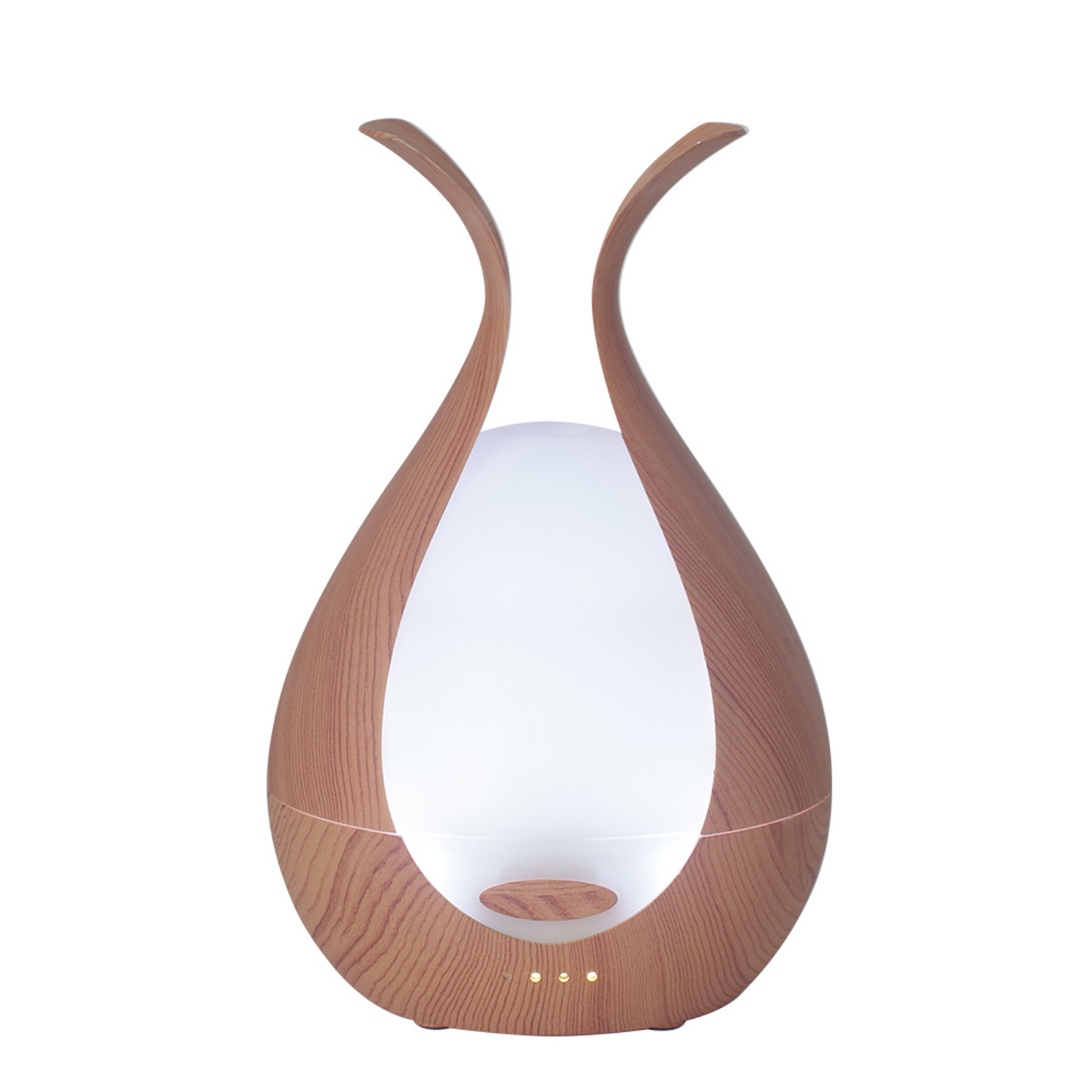 Timeless Diffuser with elegant design, ultrasonic atomization, 200mL tank, LED lights, and customizable settings for aromatherapy.