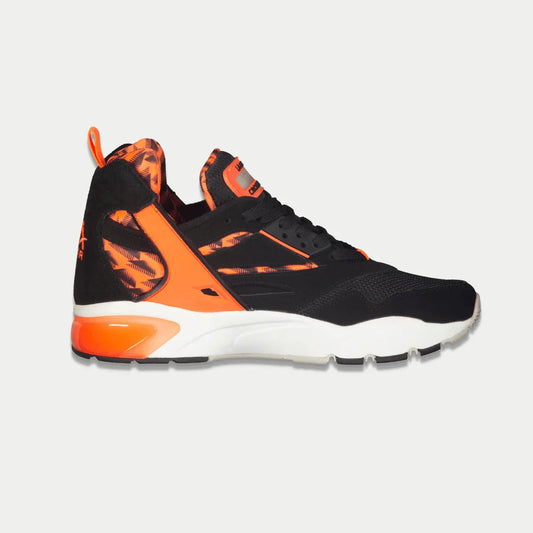 LA Gear Men's Turbo Light-Up Mid | Black x Neon Red sneaker, light-up details, leather and mesh, holiday mix & match bundle