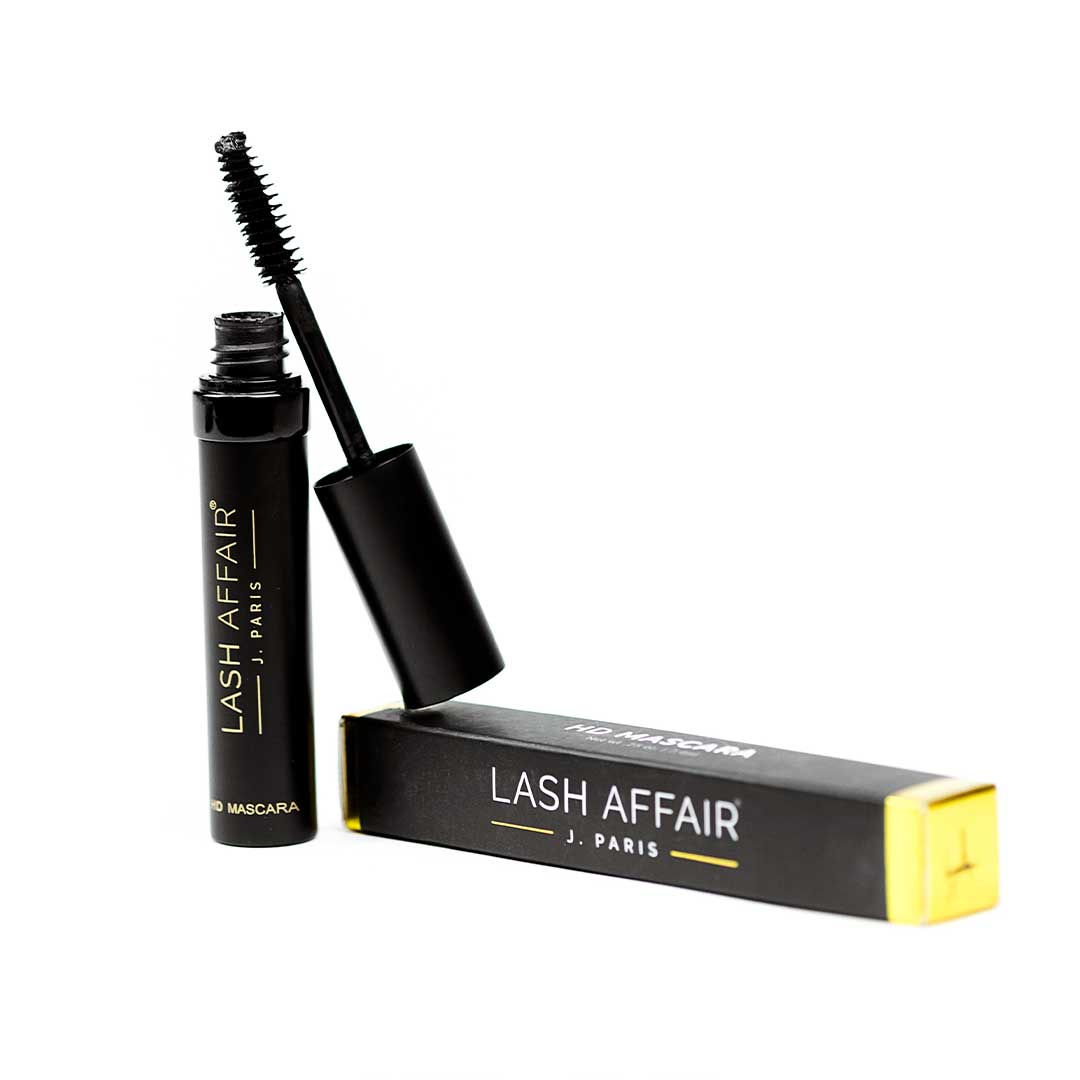 The Good Ex | Eyelash Extension Safe Mascara with lash brush and packaging