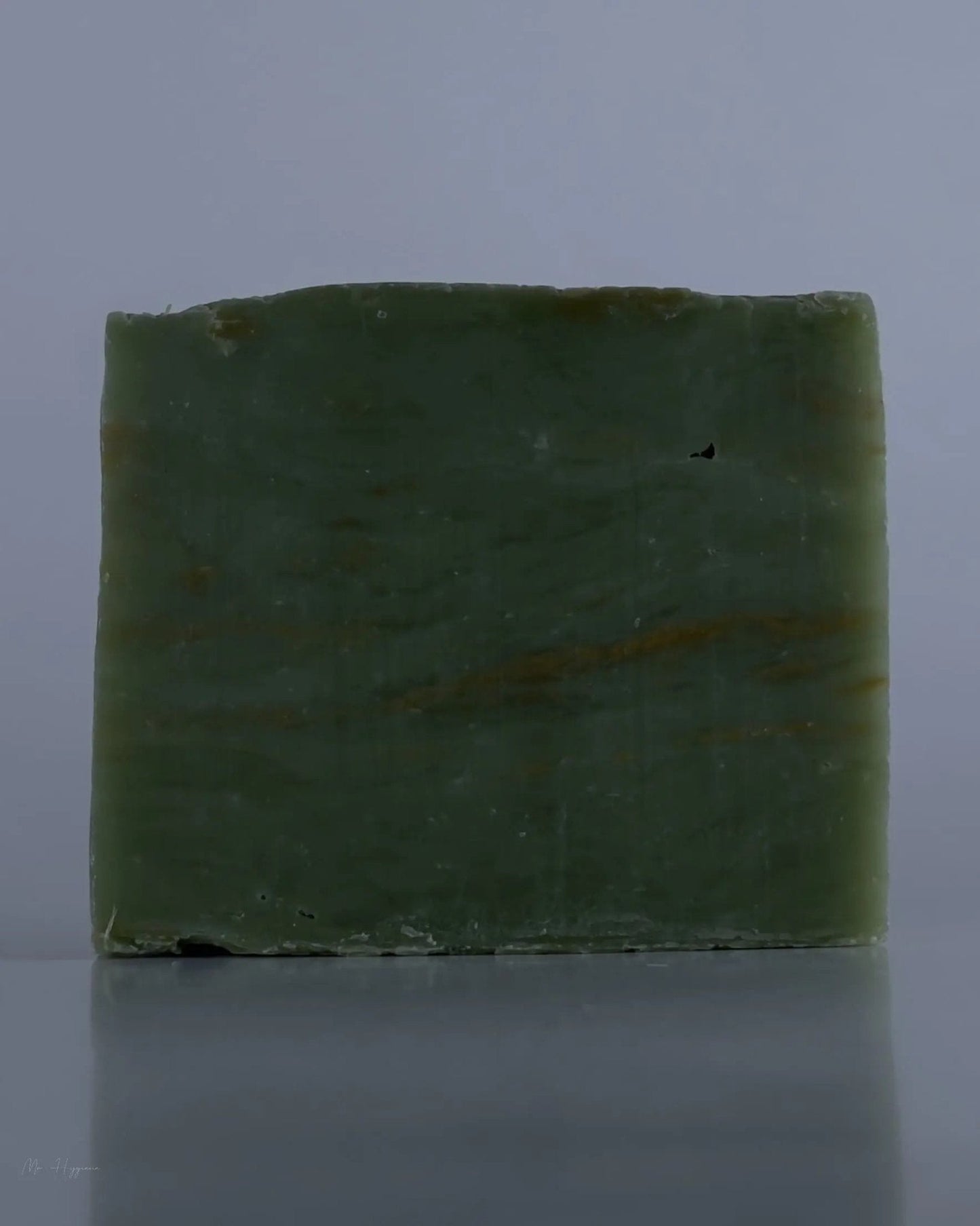 Nature’s Breeze Bar Soap for Men - Natural green soap square for deep cleansing and hydration