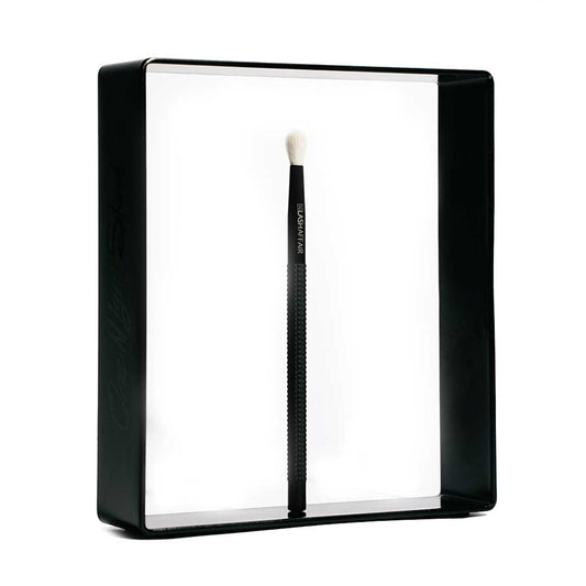 One Night Stand Magnetic Cleansing Brush Stand | Product Organizer | Brush Included in sleek black frame with magnetic brush