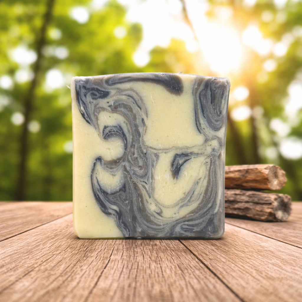 Handcrafted Tallow Soap - Patchouli Woods | Earthy, Grounding Scent
