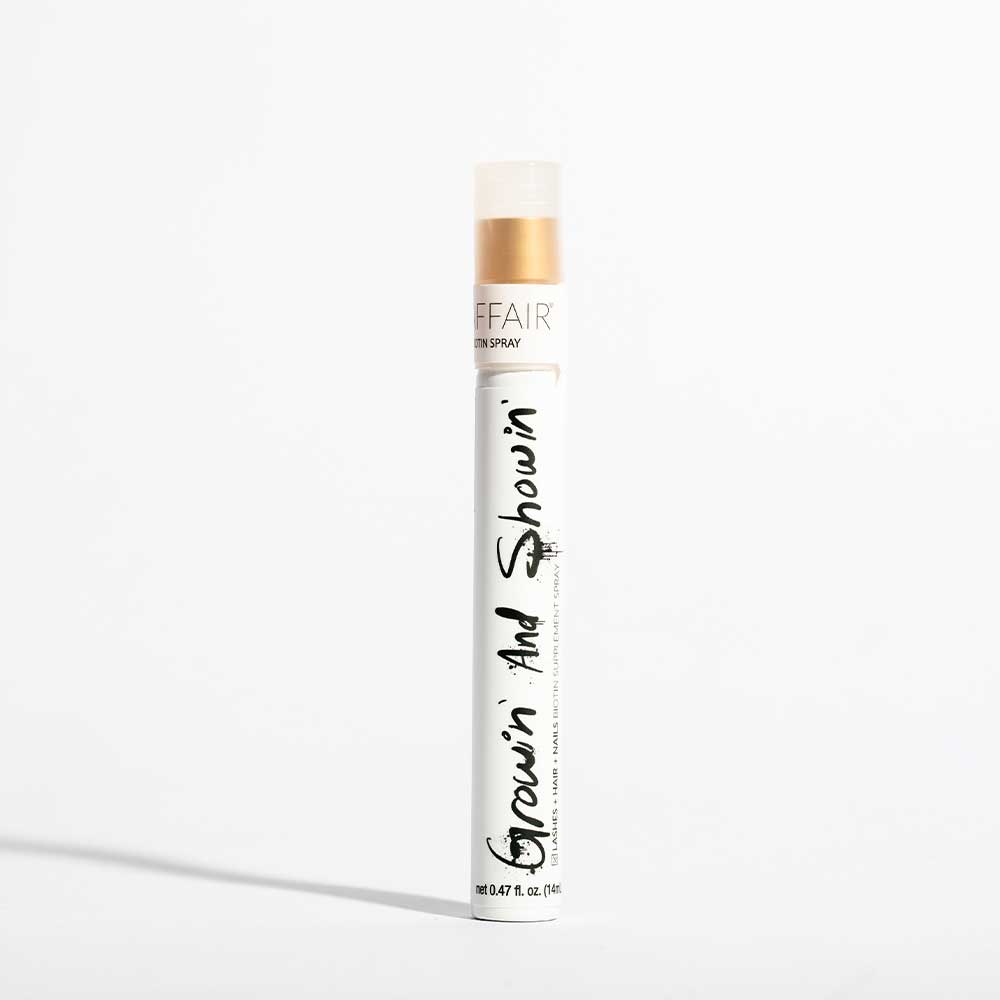 Growin' and Showin' | Biotin Spray bottle on white background