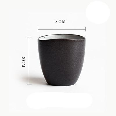 Lena Nordic Style Steak Plate And Coffee Set ceramic coffee cup, solid pattern, 8cm diameter