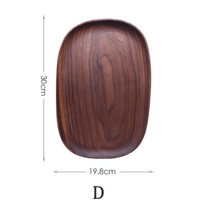Mateo Oval Wood Board Set 5-Piece with 30cm length and 19.8cm width, featuring natural wood grain, showcasing modern organic design.