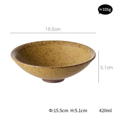 Hemera Ceramic Bowl with dimensions 15.5cm x 5.1cm and 420ml capacity