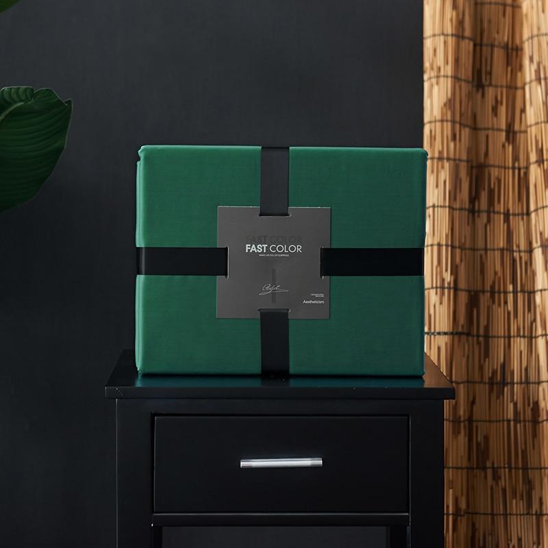 Fast color packaged product on dark furniture, surrounded by natural decor elements