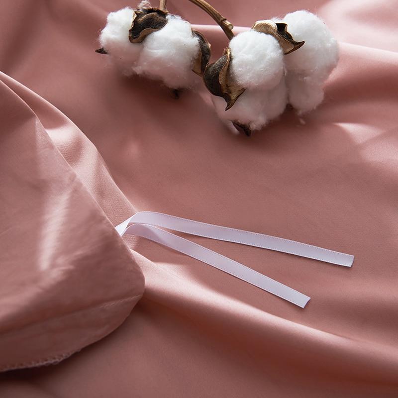 Venetia Duvet Cover Set 500TC Egyptian Cotton in blush pink with cotton sprig detail