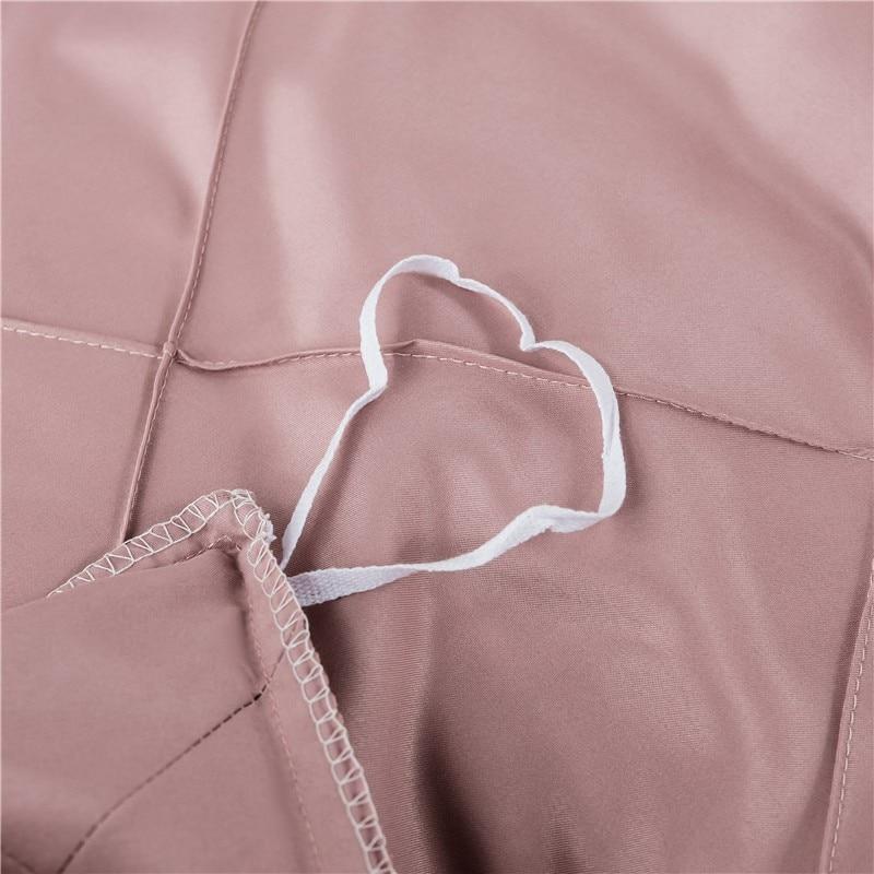 Close-up of Charlotte Ultra Soft Microfiber Duvet Cover Set showcasing stitching detail.