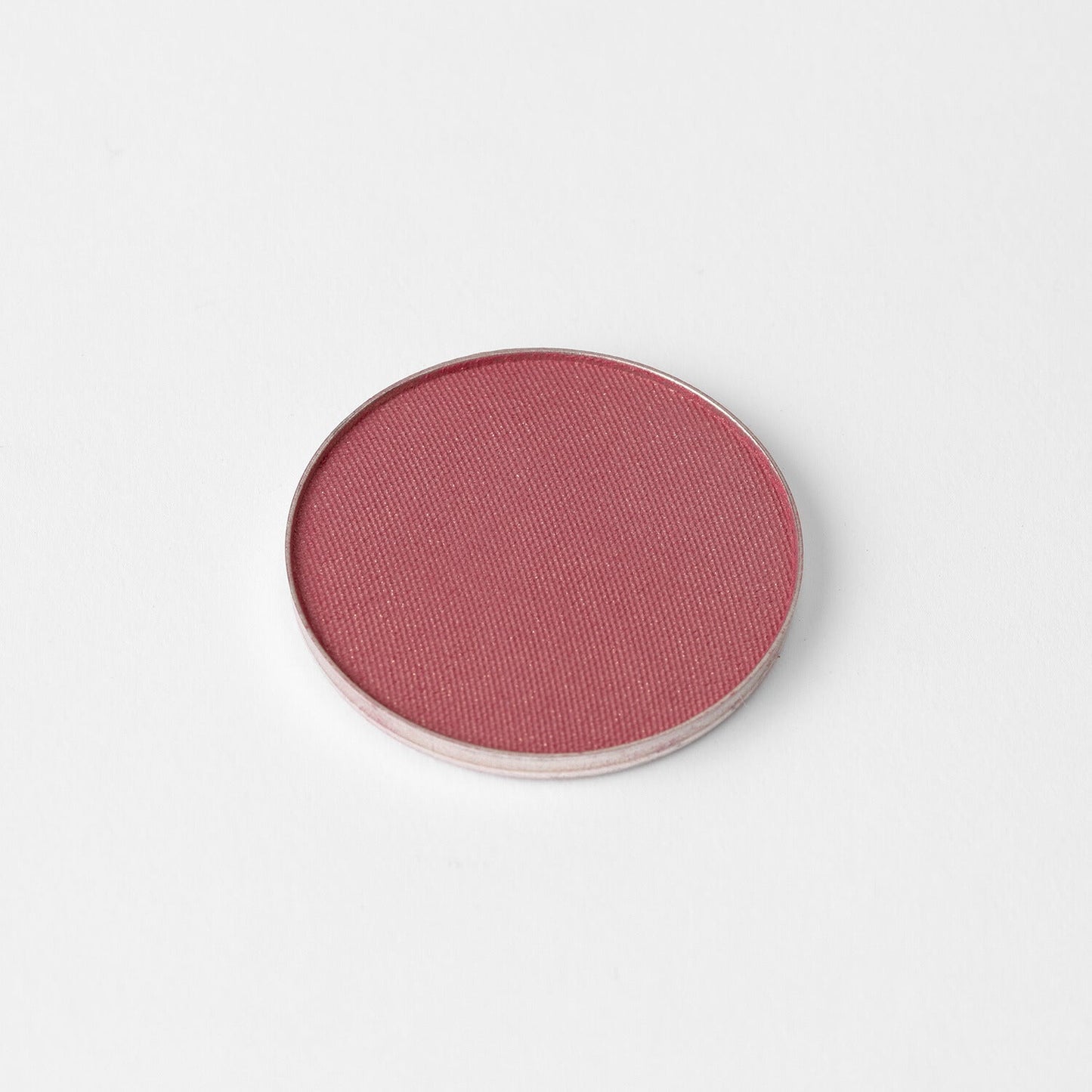 Blush single pan in a pink shade, blendable and buildable, fits into Large or Small Magnetic Palette, vegan makeup.