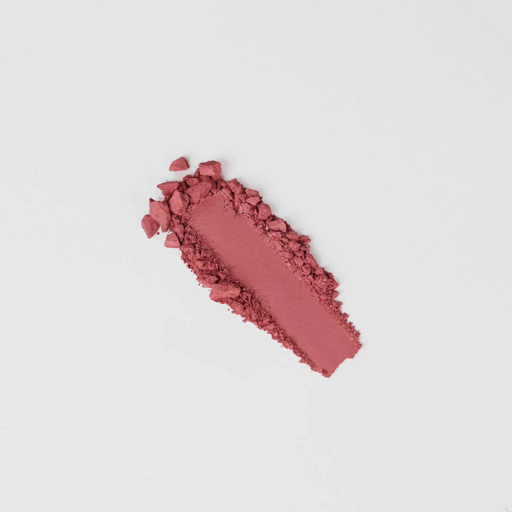 Blush swatch showcasing dreamy vegan blush with a rich, blendable color perfect for any skin tone and magnetic palette organization.
