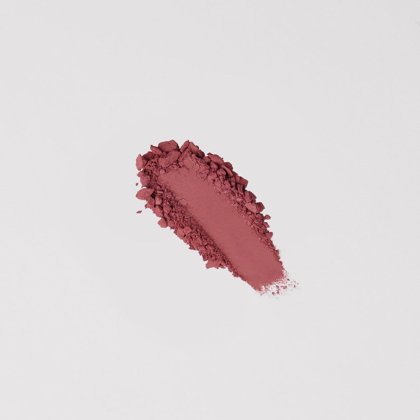 Blush powder swatch illustrating blendable vegan color suitable for any skin tone, perfect for Large or Small Magnetic Palette.