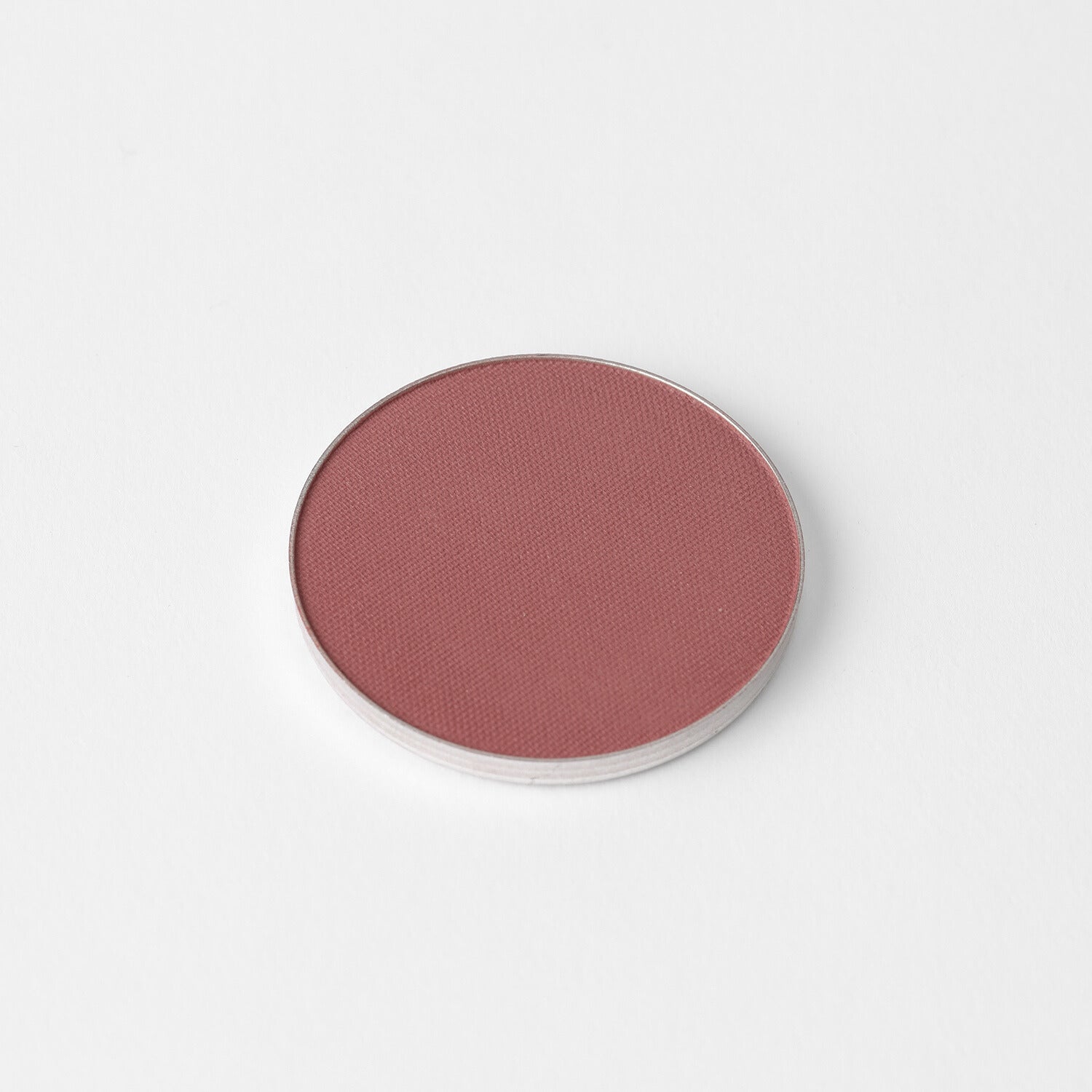 Blush vegan makeup pan for customizable palettes, perfect for all skin tones. Blendable, buildable formula in a range of shades.