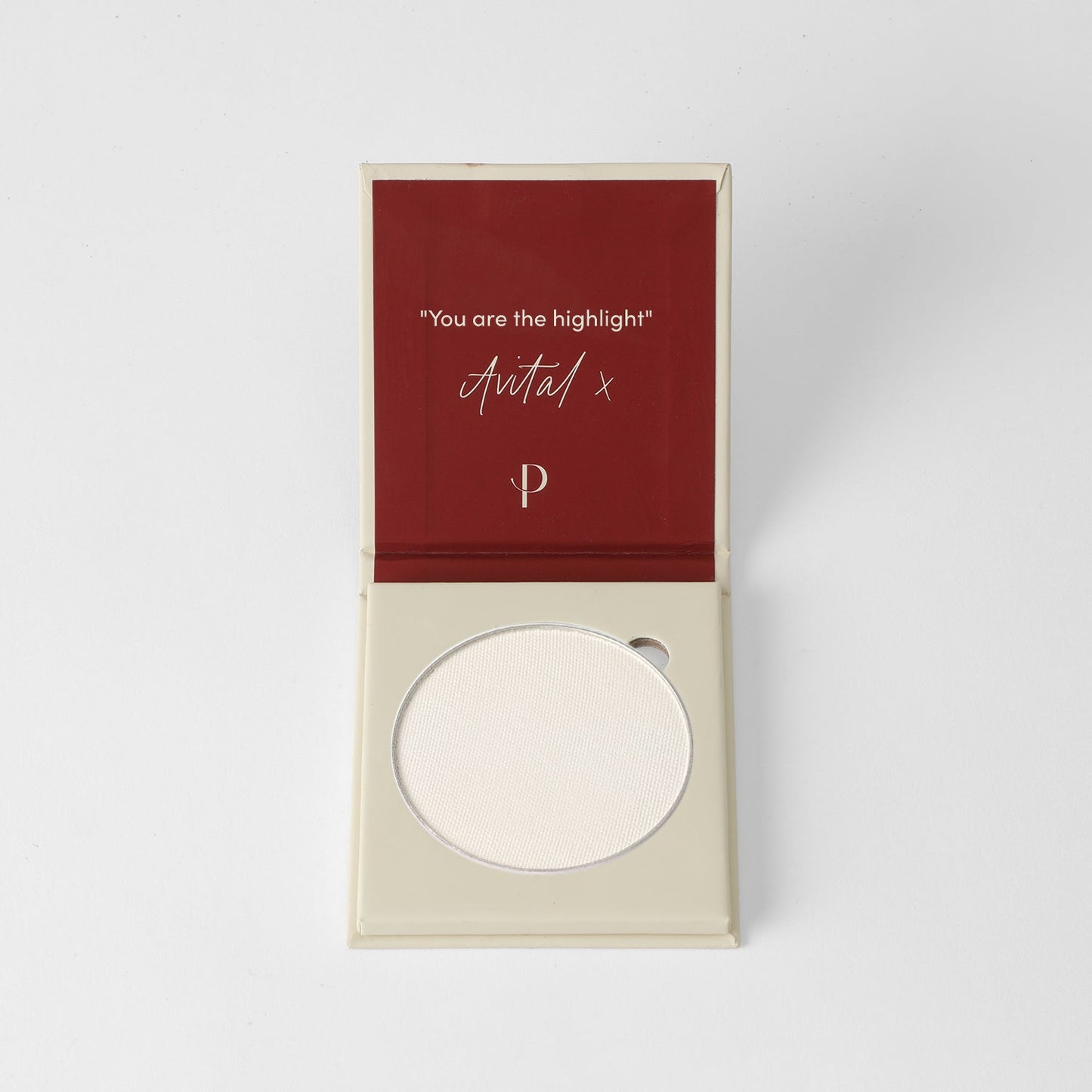 Vegan highlighter with glow and matte finishes, perfect for magnetic palettes, offering customizable, buildable radiant shine.