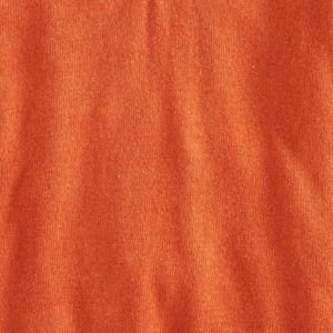 Close-up of orange texture showcasing the fabric of Full Zip Cotton/Cashmere Hoodie for vibrant, stylish wear.
