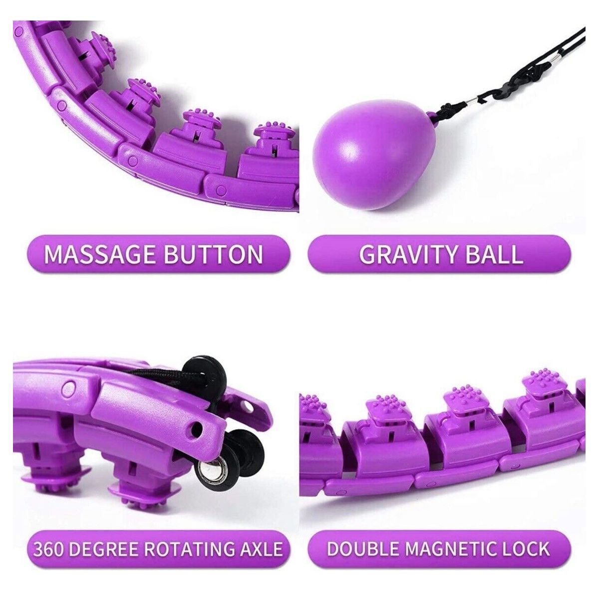 MSIUSU® Smart Hula Exercise Hoop