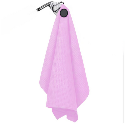 Flamingo Magnetic Microfiber Towel with magnet and carabiner