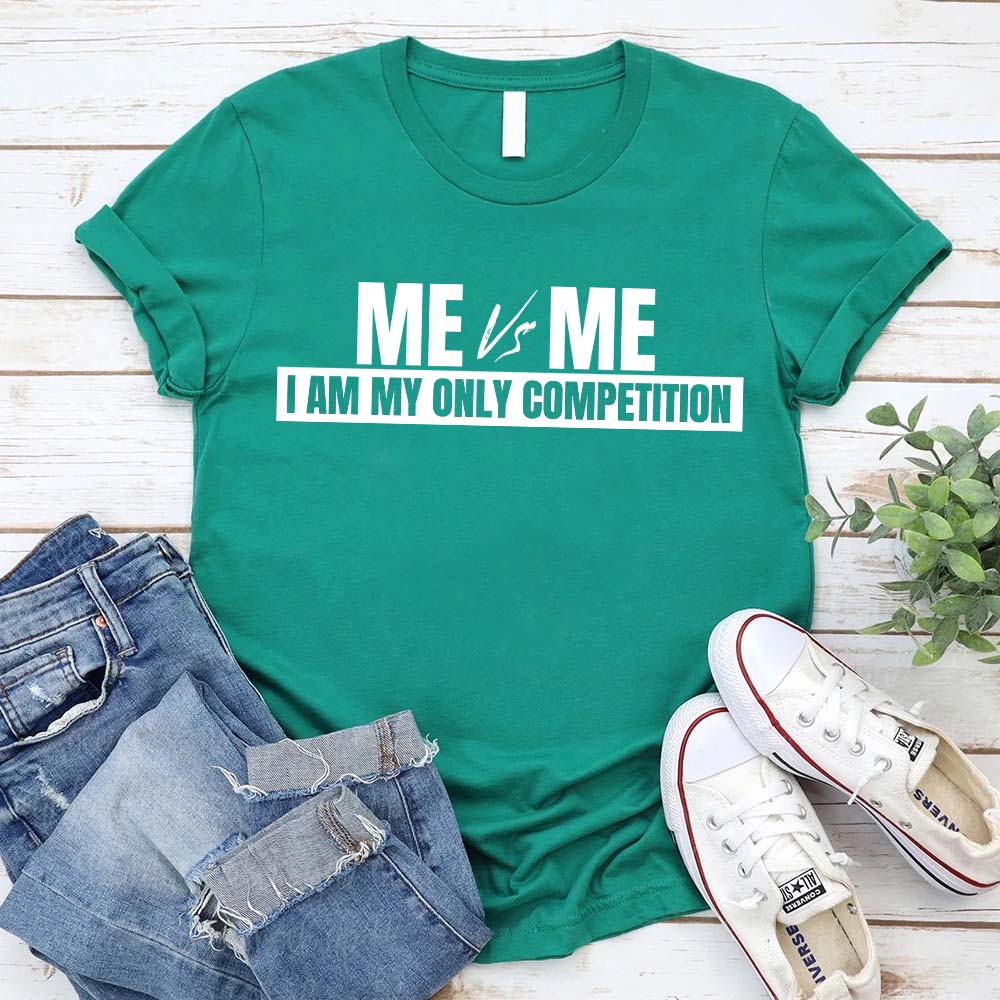 Me vs Me Unisex T-Shirt – Motivational Self-Discipline Tee