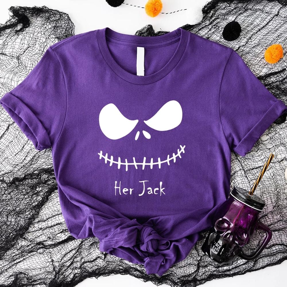 The Jack & The Sally Couples Halloween Tee