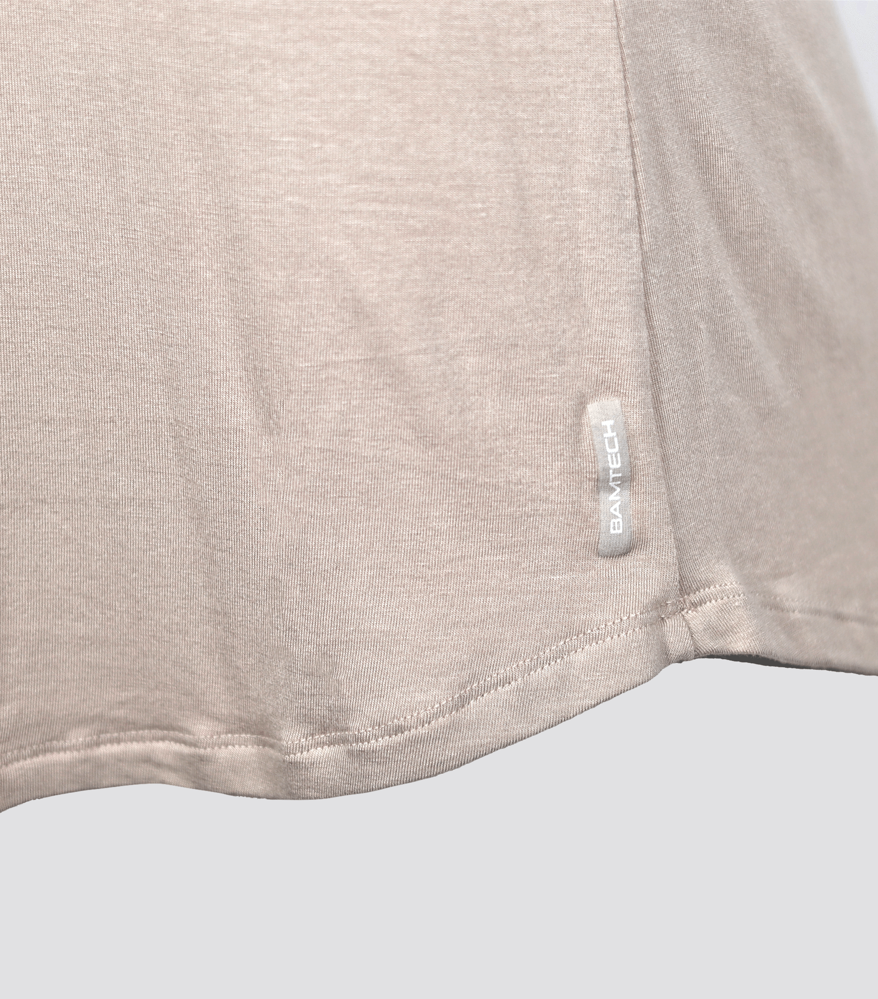 Bamboo Swift Curve-Hem T-Shirt - Hem