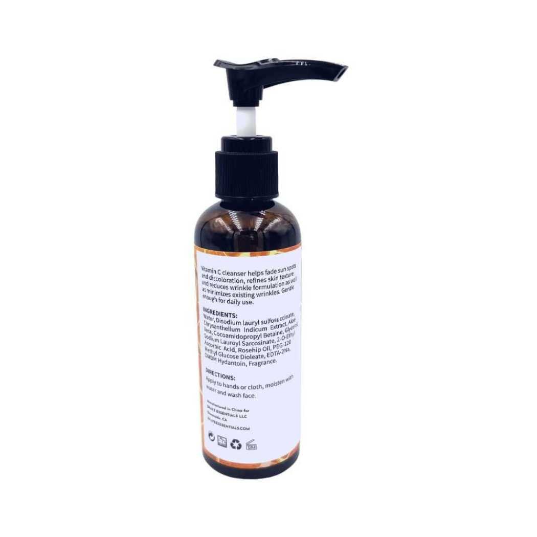 Gentle Vitamin C Facial Cleanser for Anti-Aging Skincare