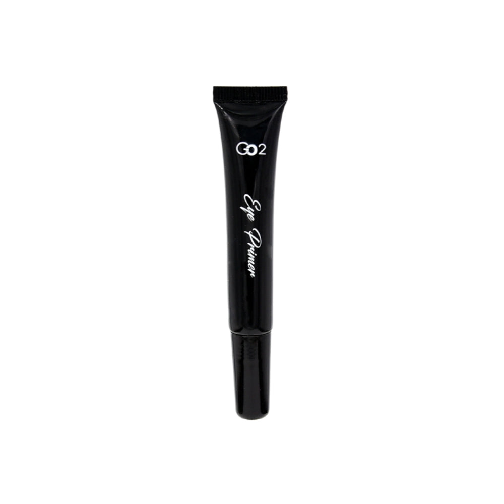 GO2 EYE PRIMER GT-EP in black tube for vibrant, long-lasting eyeshadow wear.
