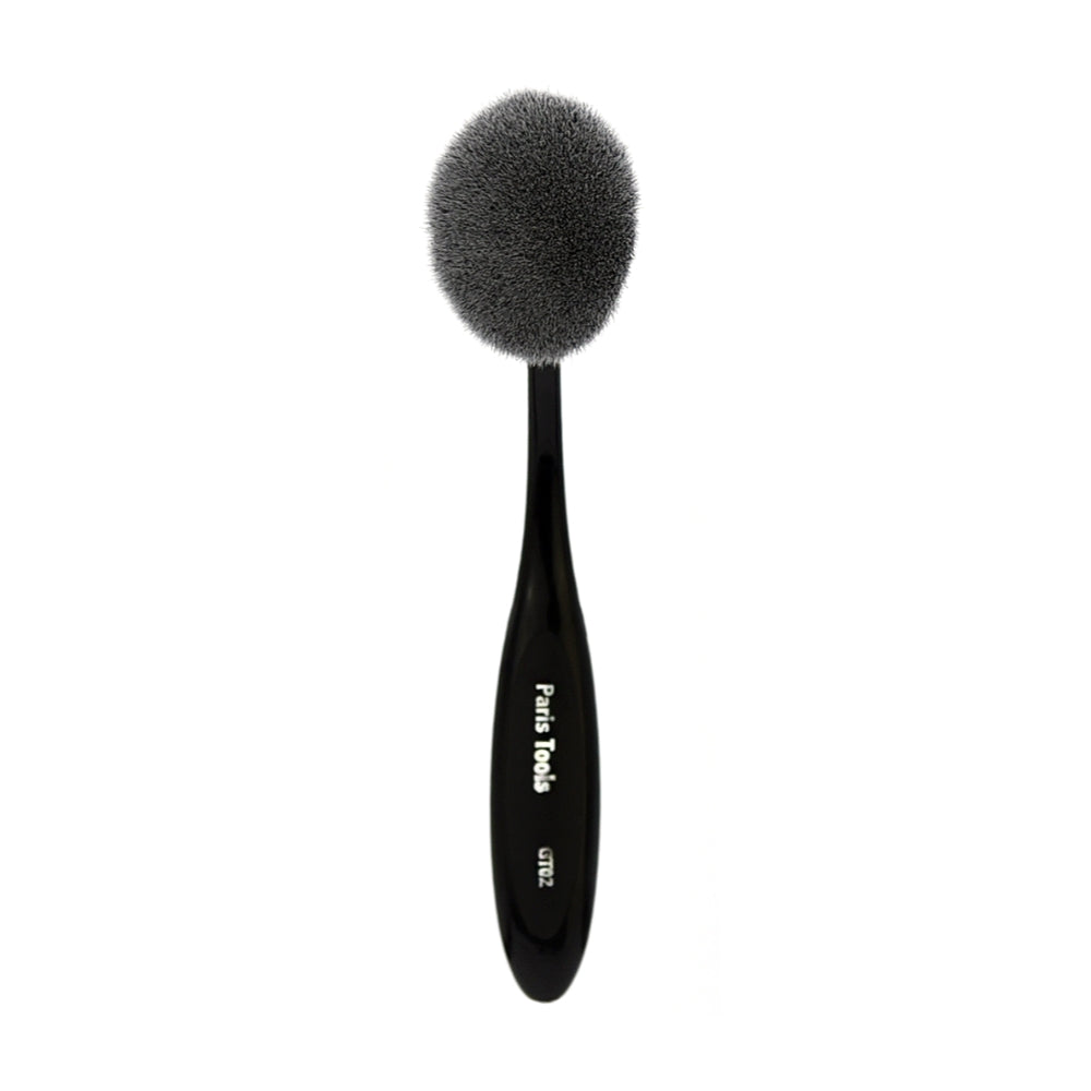 Contour Buffer - GT02 brush for applying foundation and buffing cream and powder products, 100% synthetic and vegan design