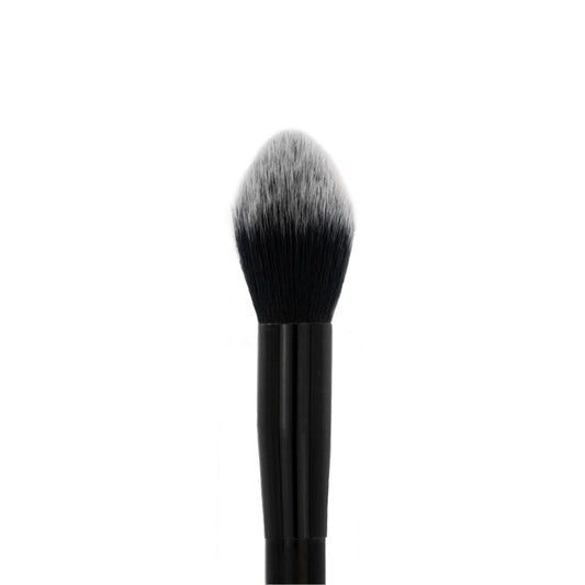 Pointed Powder Brush - GT03, 100% synthetic and vegan, ideal for applying face and under-eye powder.