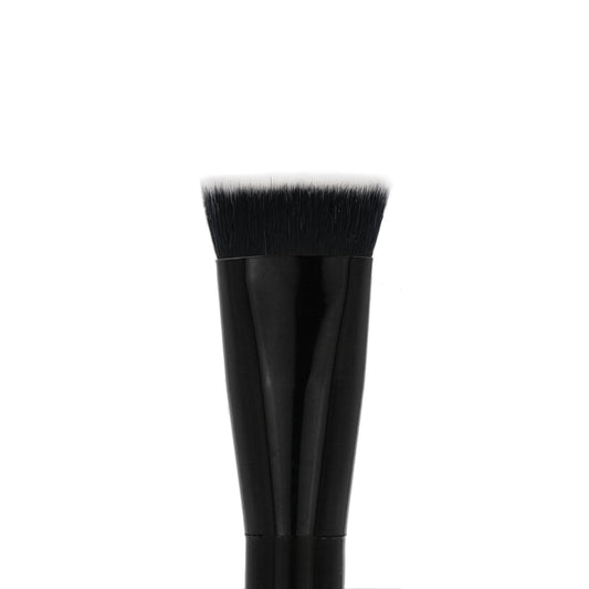 Contour Brush - GT05, 100% synthetic vegan brush for buffing cream and powder products, ideal for face contouring beauty routine