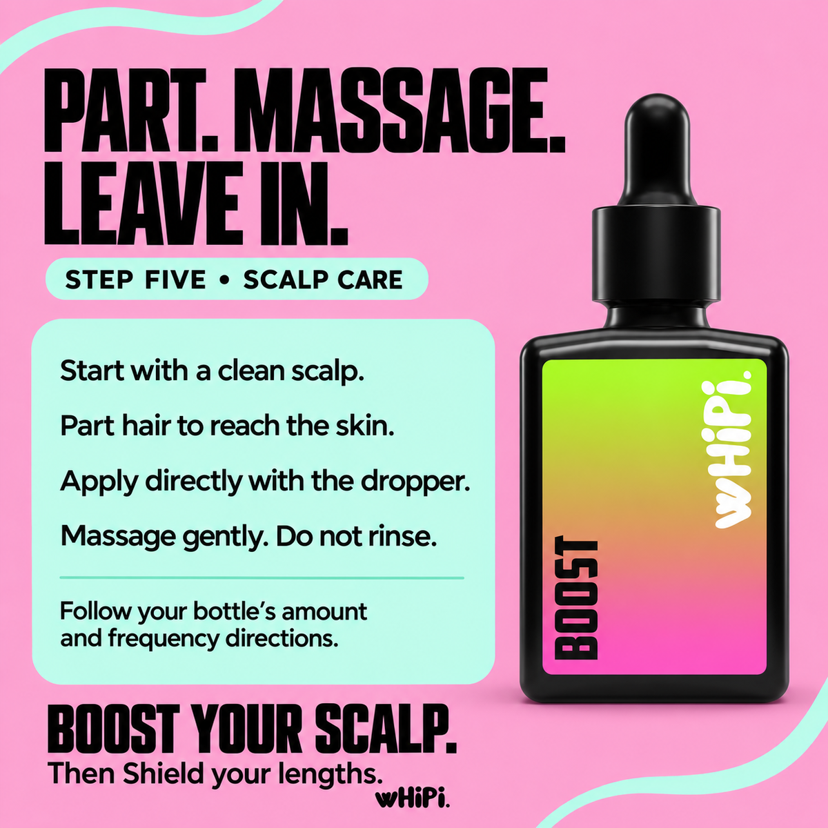 Boost- Crown Whip Scalp Tonic