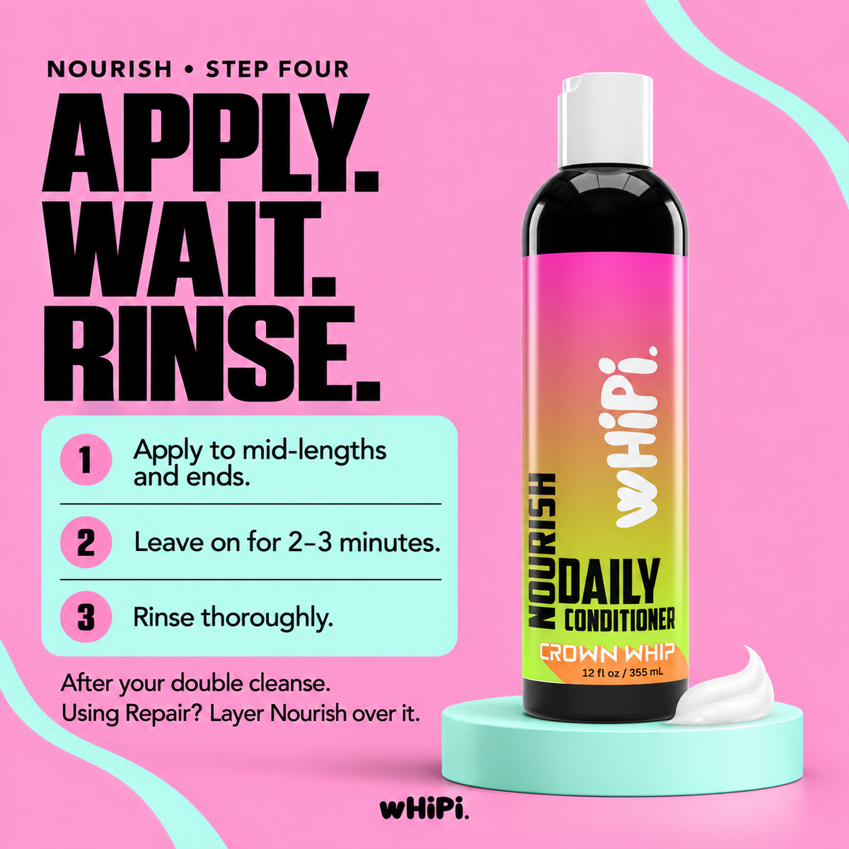 Nourish – Crown Whip Daily Conditioner