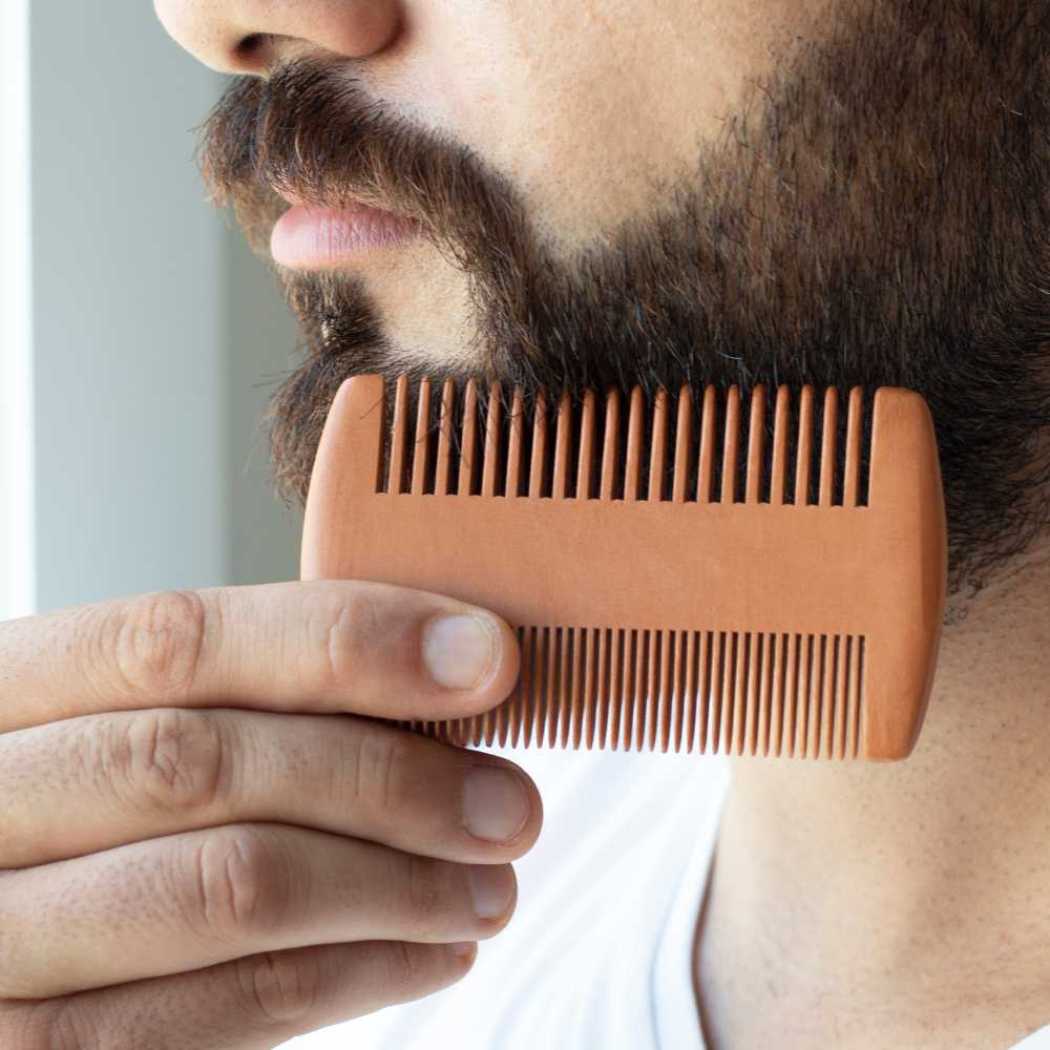 Wood Beard Comb - Essential Beard Care Accessories